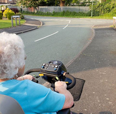 Promillegrenze für Fahrer motorisierter Krankenfahrstühle