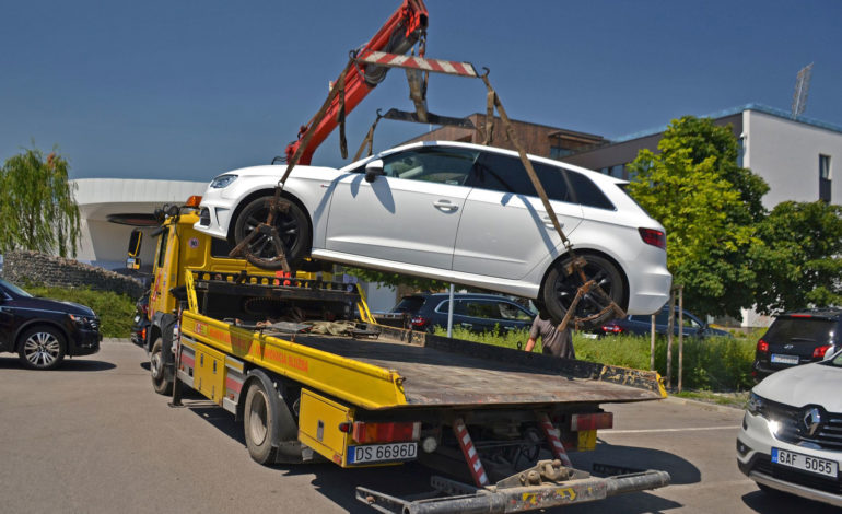 Abgeschleppt wegen offenem Fenster