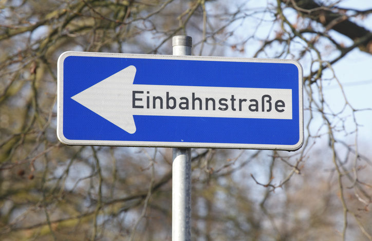 Einbahnstraße